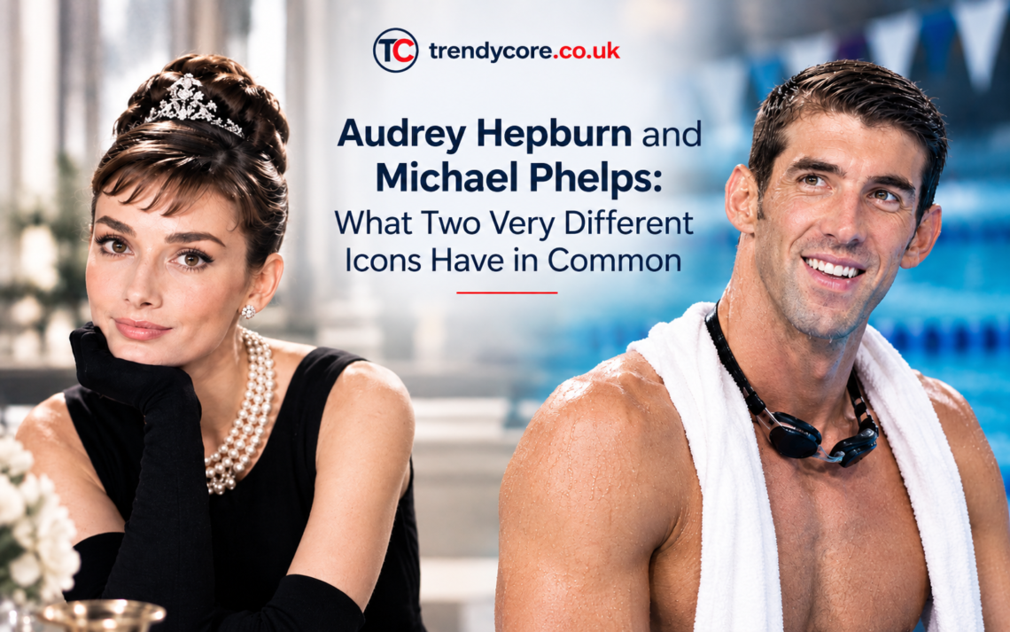 audrey hepburn and michael phelps